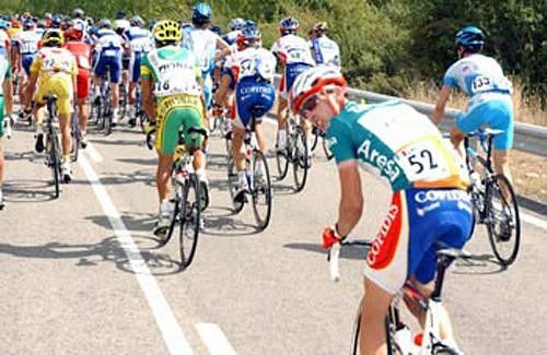 Leonardo Bertagnolli (Cofidis) wasn't the only one having a hard time of it today.