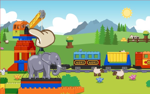 LEGO Duplo Train (Android, iOS: Free)