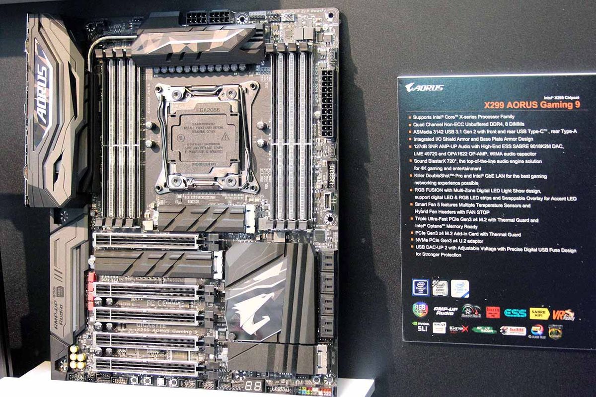 Gigabyte Lights Up X299, Releases Six Motherboards At Computex 2017 Tom's Hardware