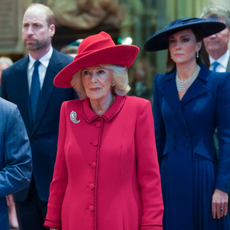 King Charles III, Queen Camilla, Prince William, and Princess Kate attend the 2026 Commonwealth Day Service at Westminster Abbey on March 9, 2026 in London, England