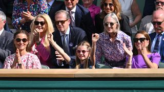 Princess Kate, Princess Charlotte and Pippa Matthews attend Wimbledon