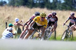 Fabian Cancellara in yellow