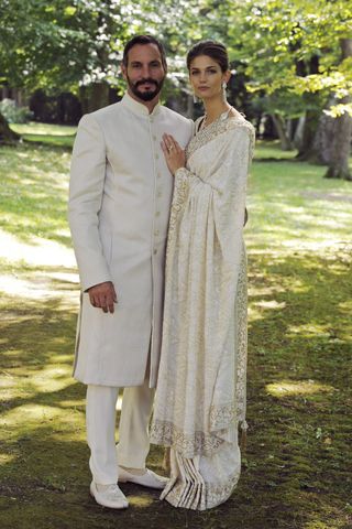 royal wedding dresses - Princess Salwa Aga Khan