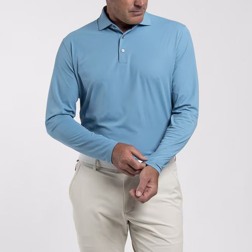Cool Point Long-Sleeve Polo