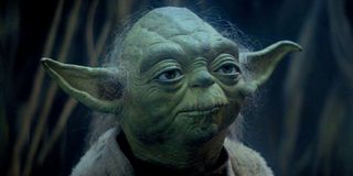 Yoda in Empire Strikes Back