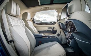 Bentley Bentayga rear back seat