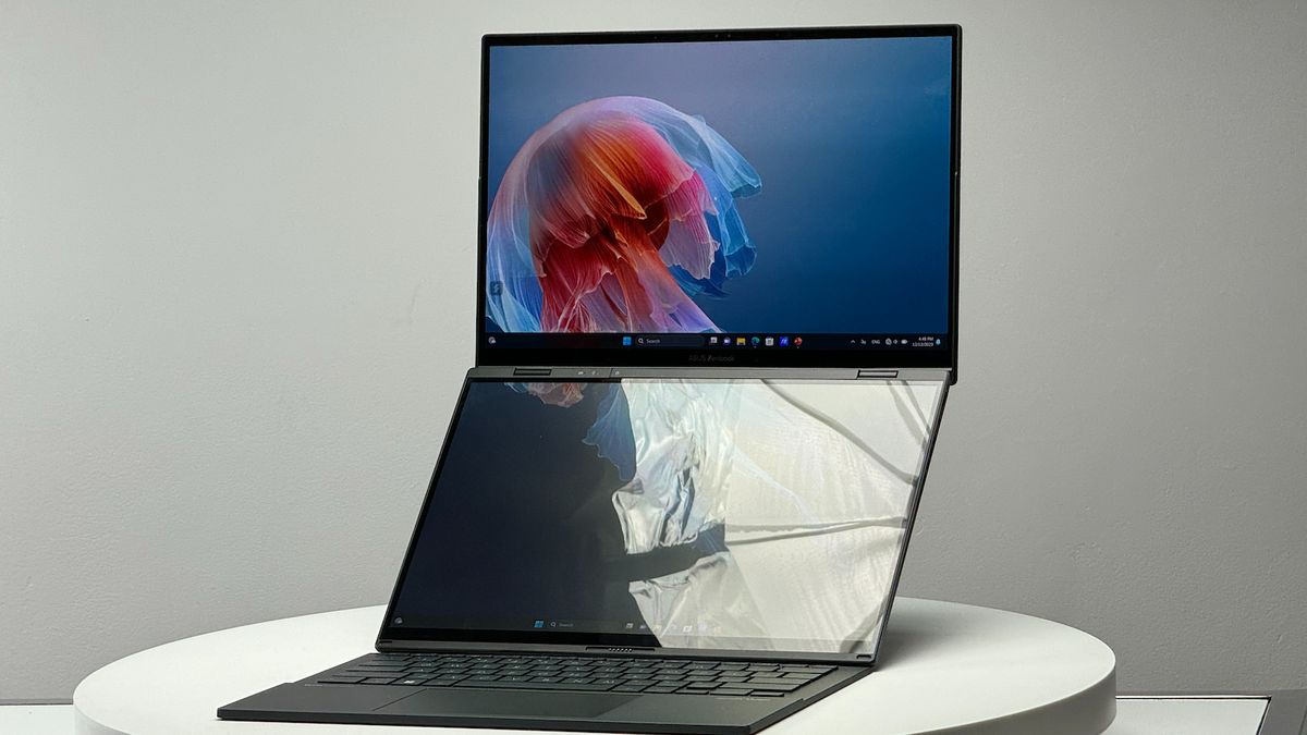 Asus Unveils Dual-Screen Laptop: Zenbook Duo with two 14-inch OLED Displays