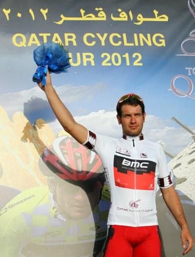 Adam Blythe (BMC) took the best young rider's jersey
