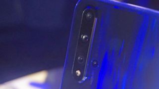 You get four cameras on the back of the Honor 20.  Image credit: TechRadar 