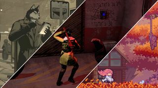 Screenshots of The Shadow Syndicate, Kriophobia, and Onikura.