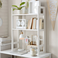 Dorm Foldable Wooden Desk Hutch: $99 @ Pottery Barn Teen