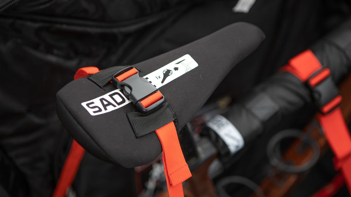 Scicon AeroComfort 3.0 detail of saddle cover