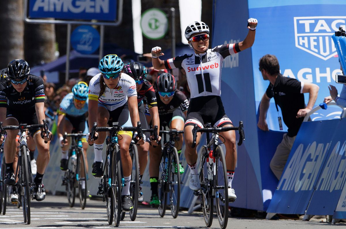Stage 3 victory for Coryn Rivera (Team Sunweb)