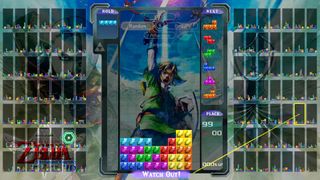 Tetris 99 Skyward Sword