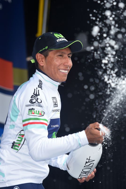 Nairo Quintana (Movistar) was also the best young rider