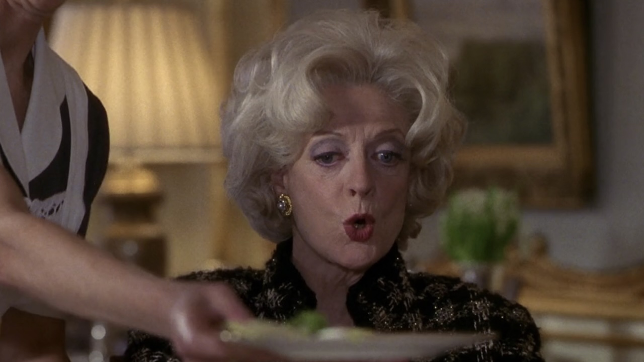 Gunilla saying 'Fork' in The First Wives Club