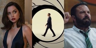 James Bond and Ana de Armas in Bond 25