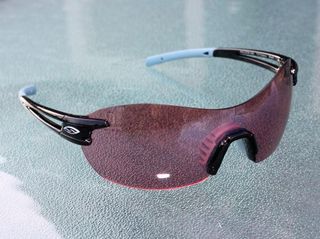 Smith Optics' Pivlock V90 cleverly allows interchangeable lenses in a truly rimless format