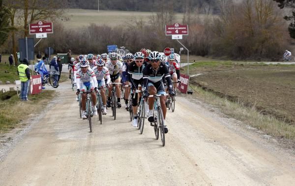 Daniele Bennati (Leopard Trek) was racing close to home in Tuscany.