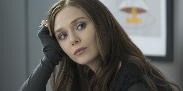 Elizabeth Olsen in Captain America: Civil War