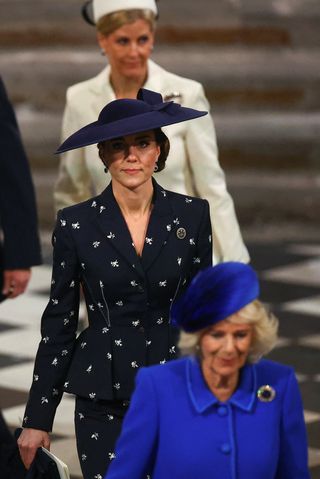 Queen Camilla and Kate Middleton at Commonwealth Day service