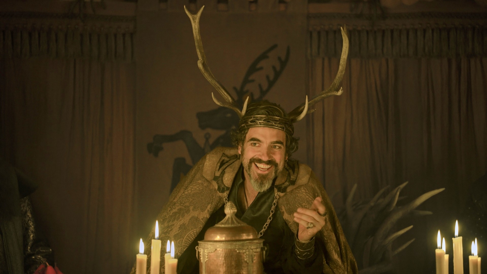 Daniel Ings as Ser Lyonel Baratheon in "A Knight of the Seven Kingdoms" episode 101.