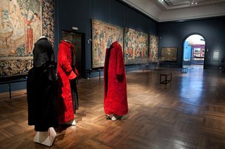 Yohji Yamamoto, Satellite display in the Tapestry Gallery at the V&A, 2011