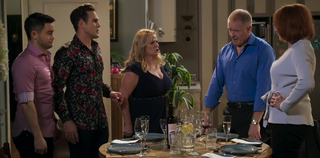 Neighbours, David Tanaka, Aaron Brennan, Sheila Canning, Clive Gibbons, Beverly Robinson