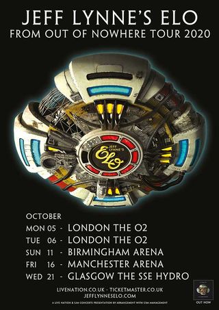 Jeff Lynne's ELO tour poster