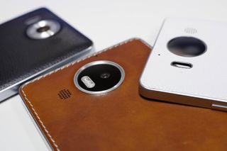 Mozo's leather covers for the Lumia 950