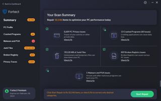 Fortect Driver Updater interface