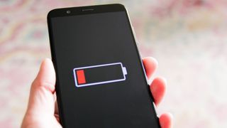 Phone out of battery