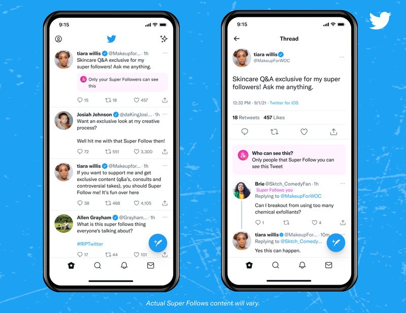 Twitter Super Follows