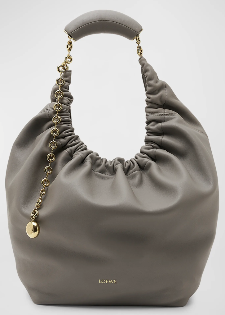 Loewe, Squeeze Medium Shoulder Bag in Napa Leather