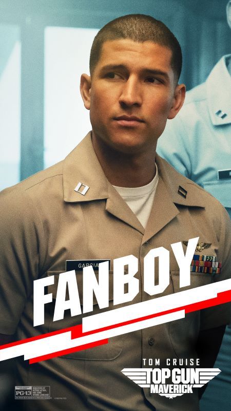 Top Gun: Maverick poster Danny Ramirez