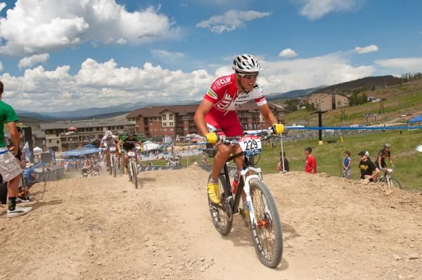 Clif Bars' Troy Wells, brother of Todd Wells, also has some speed in his legs as evidenced by his top 10 finish.