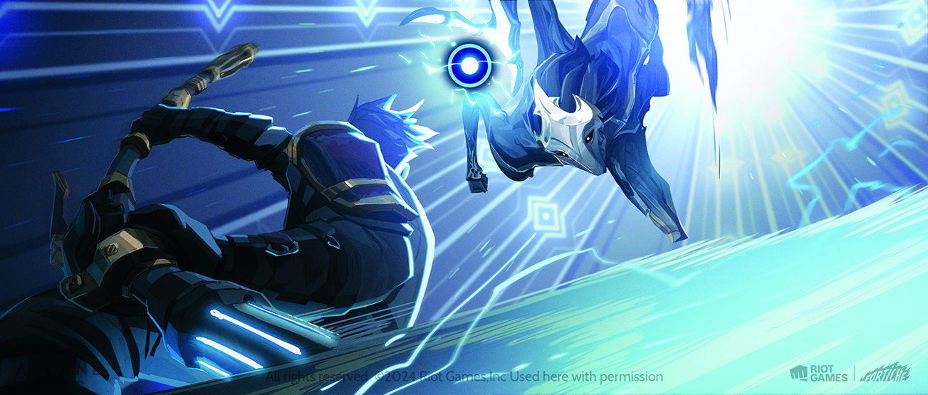 Artwork from Arcane season 2