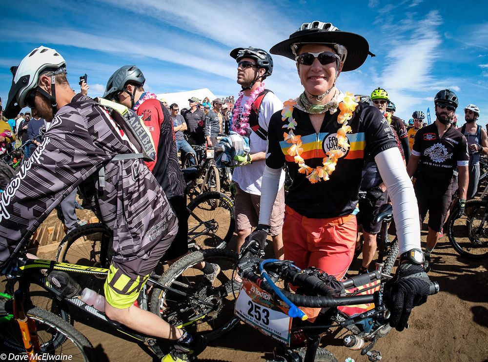Marie Olson (No Dabs at the Whiskey Tree) gets underway in the Duo Co-Ed race