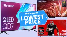 Hisense, Samsung, and TCL 4K TVs