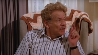 Frank Costanza yells on Seinfeld.