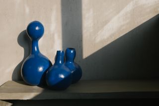 Blue vessels