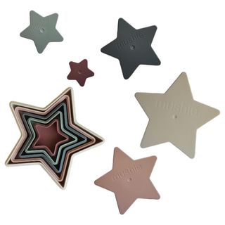 Mushie Nesting Star Stackable Toy