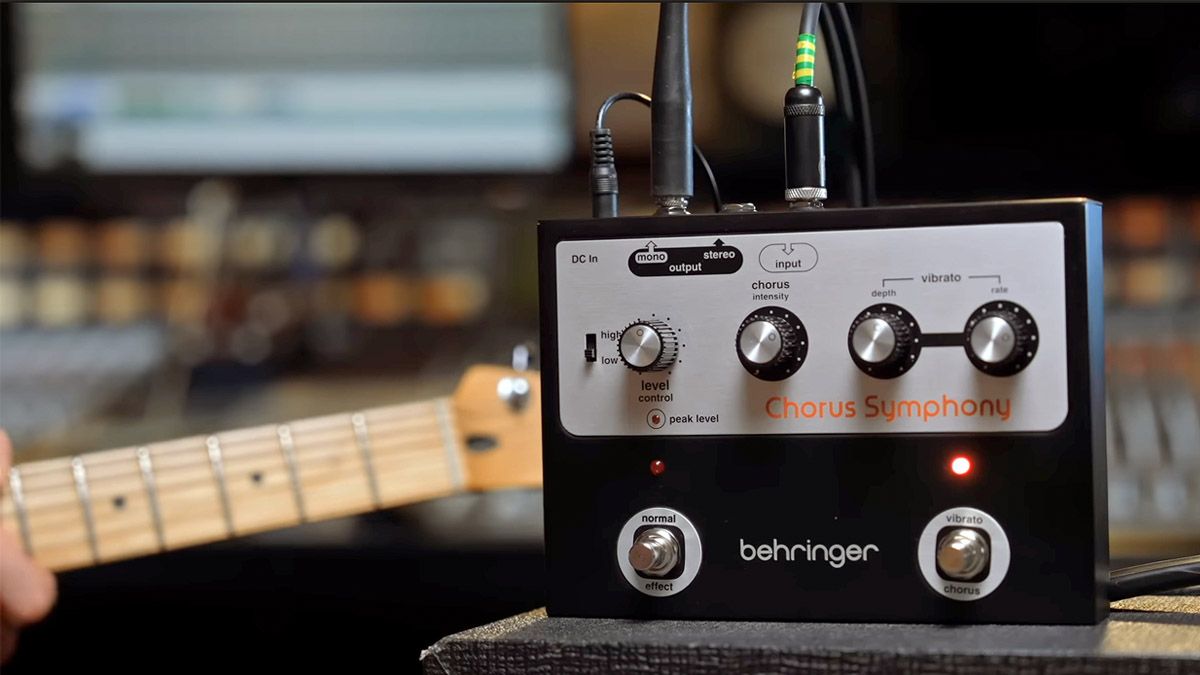 Behringer&#039;s new Chorus Symphony pedal 