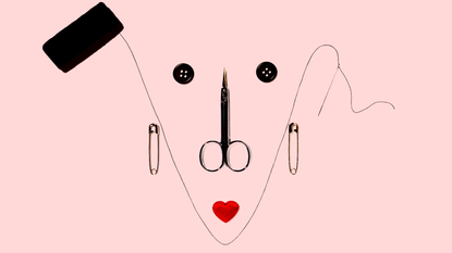 Line, Heart, Circle, Illustration, Love, Drawing, Kitchen utensil, Graphics, 