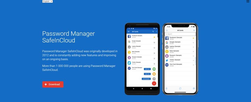 SafeInCloud password manager | TechRadar