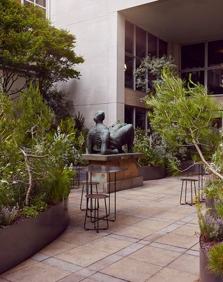 Hermès’ summer terrace: London oasis for al fresco elation