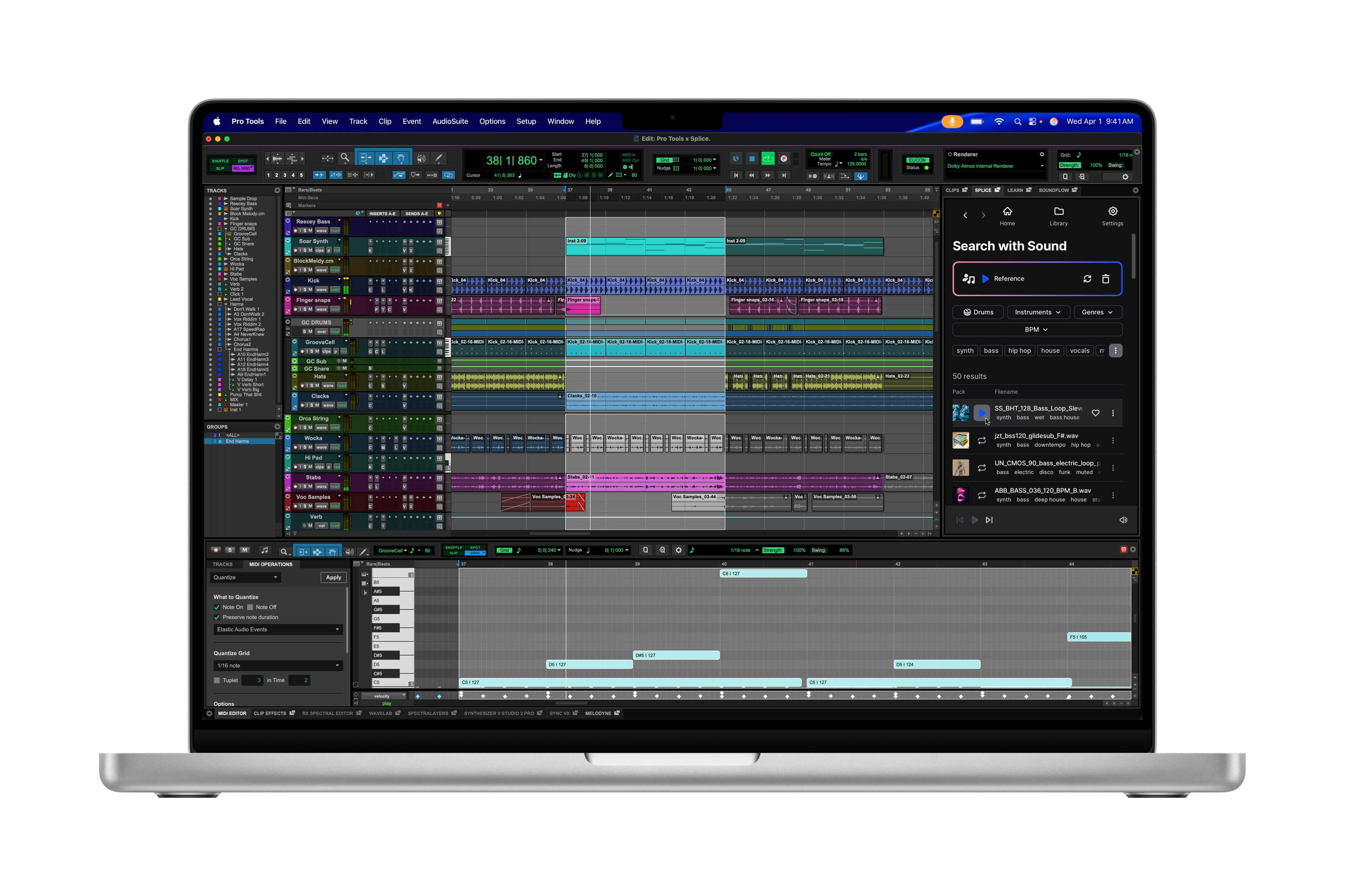 Pro Tools on the new Apple MacBook Pro