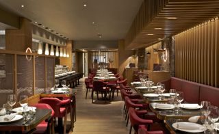 Inside Chai Wu restaurant — London, UK