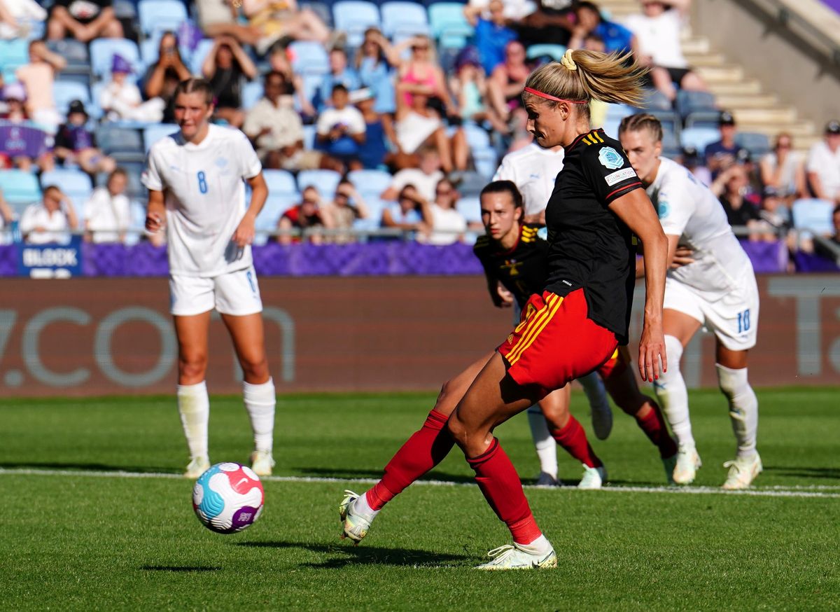 Belgium v Iceland – UEFA Women’s Euro 2022 – Group D – Academy Stadium