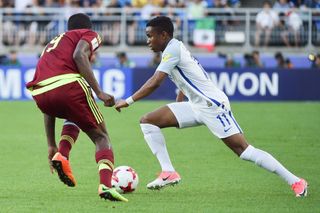 Ademola Lookman in action for Atalanta